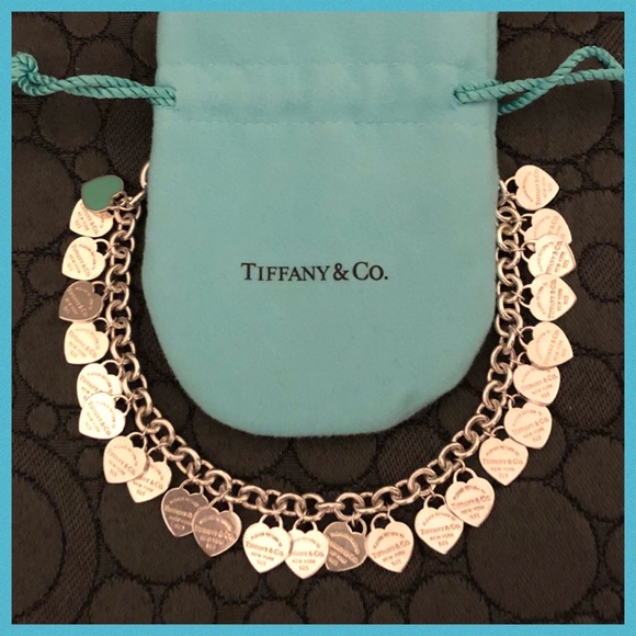 Tiffany Co Multiheart Tag Bracelet 